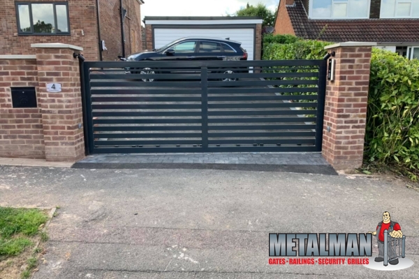 sliding automated gate
