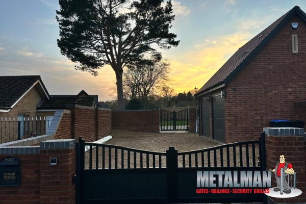 Automated sliding gate and swing gates